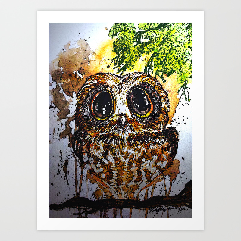 Lil Baby Art Print By Watercolorkathy Society6