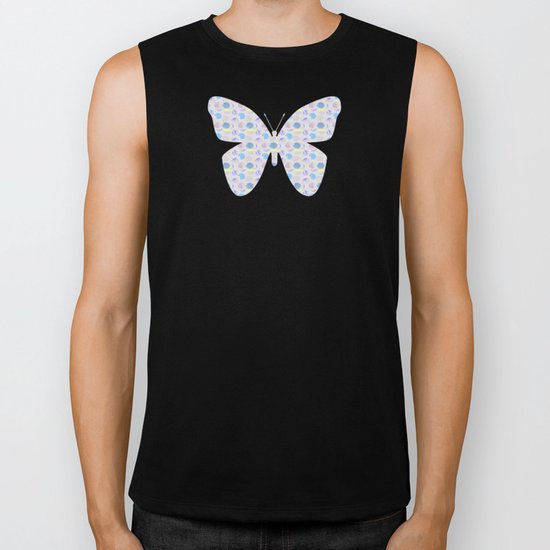 Dots Pattern - JUSTART © Biker Tank