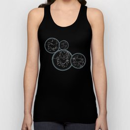 Doctor Who Gallifreyan - We're All Stories quotes Tank Top