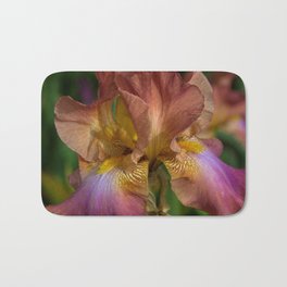 Iris Dreams Bath Mat | Horticulture, Plant, Blossom, Beardediris, Flower, Flag, Garden, Digital, Colorful, Herbaceous 
