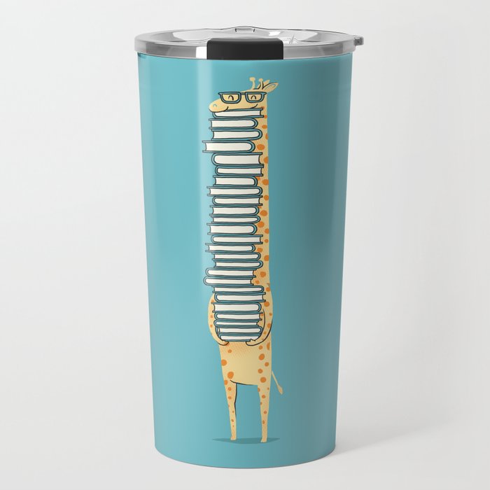 A Book Lover (blue) Travel Mug