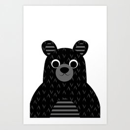 Forest Bear Art Print