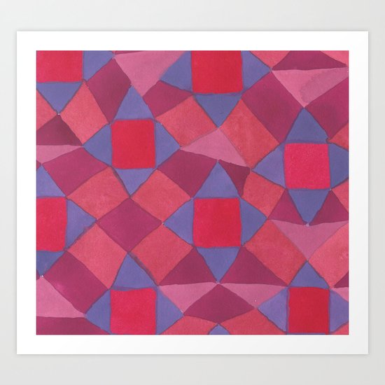 Quilt Art Print