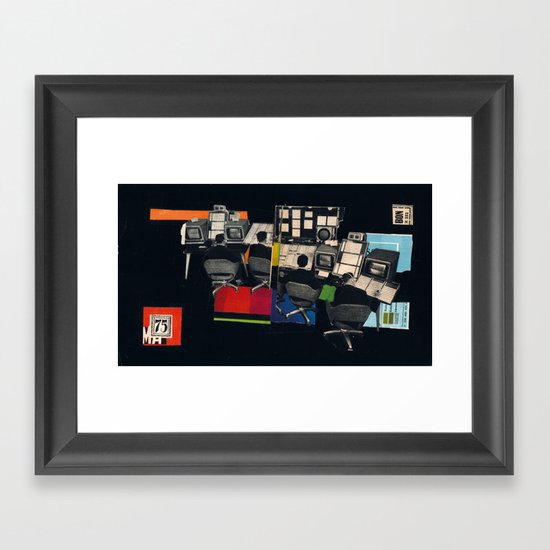 Control Panel 75 Framed Art Print