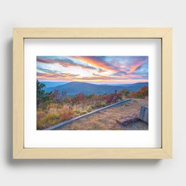A Photographer's Palette - Talimena Scenic Byway Recessed Framed Print