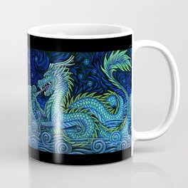 Chinese Azure Dragon Coffee Mug