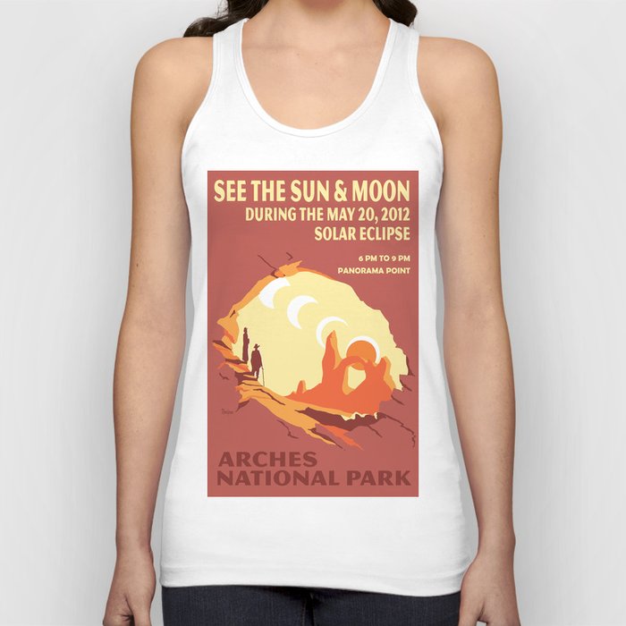 Vintage poster - Arches National Park Tank Top