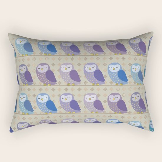 Corujas Rectangular Pillow