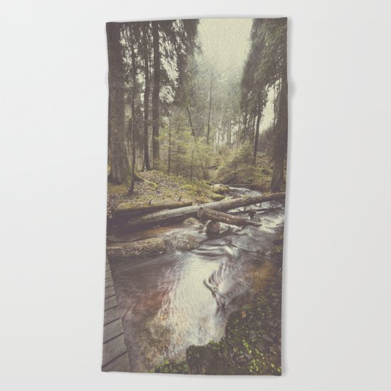 The paths we wander IV Beach Towel