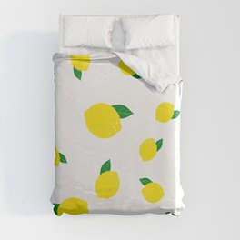 Lemon Pattern Duvet Cover