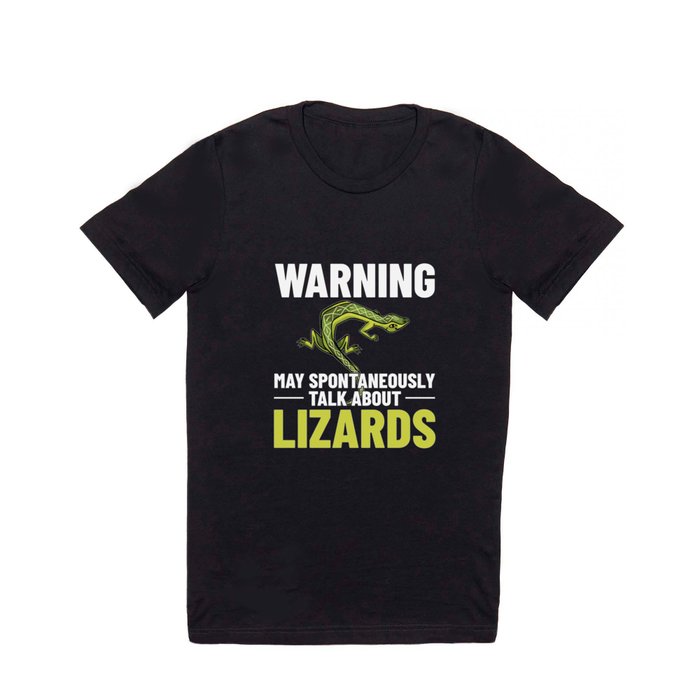 Lizard Pet Reptile Eggs Cage Food Lover T Shirt