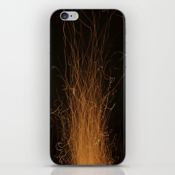 Fire and Flames iPhone Skin