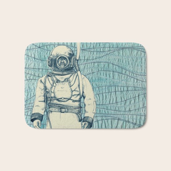 Diver Bath Mat