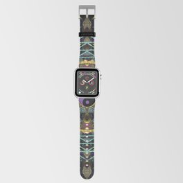 Purple Yin Yang Sacred Geometry Fractals Apple Watch Band