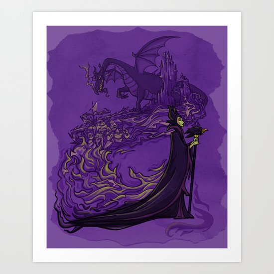 Something Wicked this way Comes... Art Print