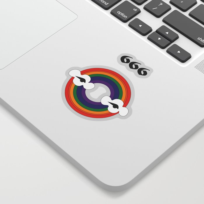 Bad Rainbow, Good Rainbow Sticker