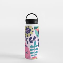Modern Kookaburra & the vases Water Bottle