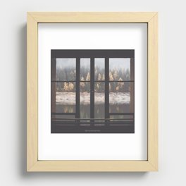 Lakeside View Recessed Framed Print