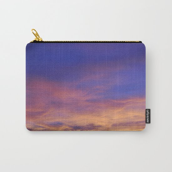 COME AWAY WITH ME - Autumn Sunset #1 #art #society6 Carry-All Pouch
