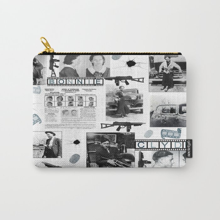 Bonnie And Clyde Carry-All Pouch