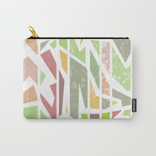 Abstract pattern . Geometric shapes . Carry-All Pouch