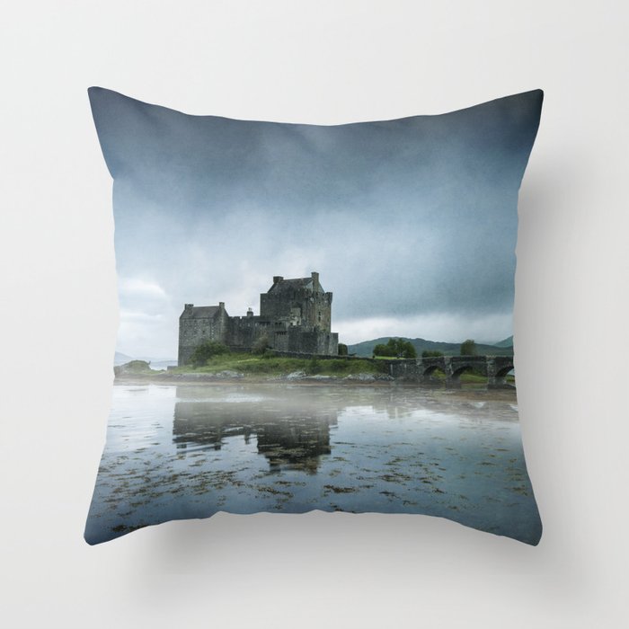 Scottish Castle Throw Pillow