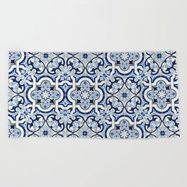 Azulejo Tiles #2 Beach Towel