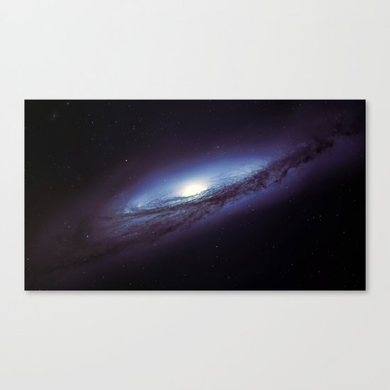 Spiral galaxy Canvas Print