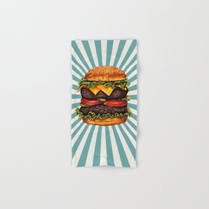 Cheeseburger - Double Hand & Bath Towel