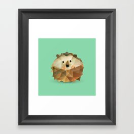 Hedgehog. Framed Art Print