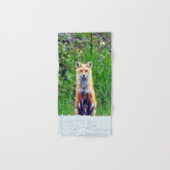 Red Fox Hand & Bath Towel