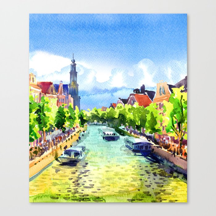 Amsterdam, Holland Canvas Print