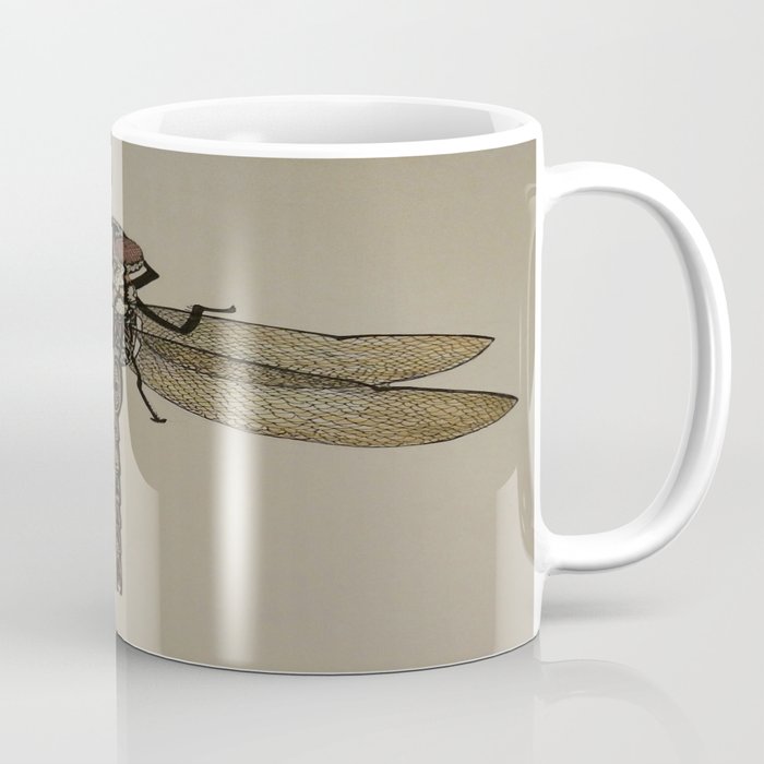 Sunset Dragonfly Coffee Mug