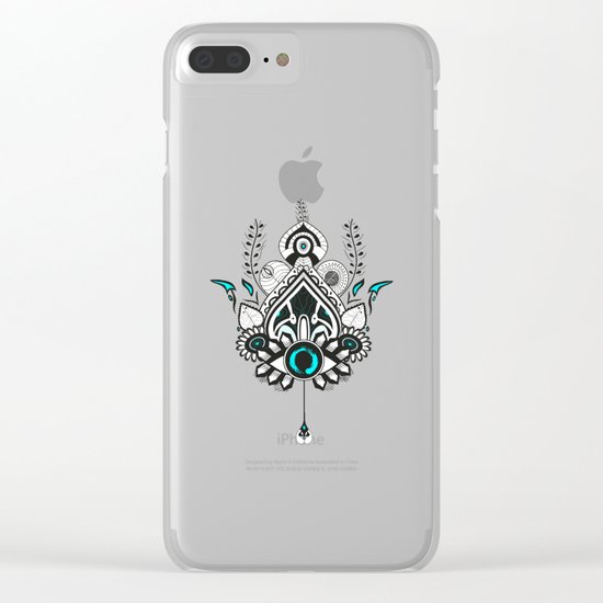 Magic Eye Clear iPhone Case