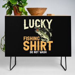 Lucky Fishing Shirt Do Not Wash Credenza