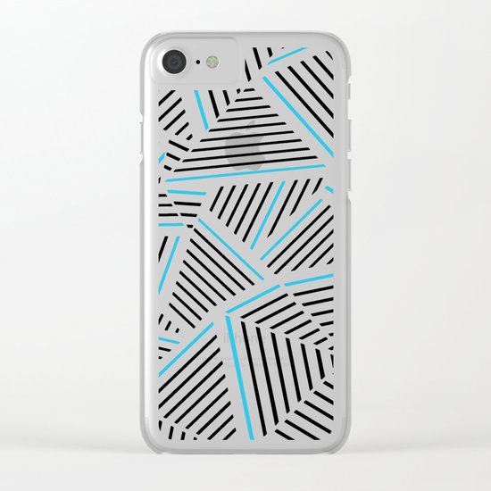 Ab Linear with Electric Clear iPhone Case