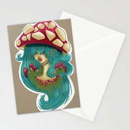 Mushroom Fae Stationery Cards