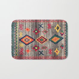Colored Traditional Tropical Berber Handmade MOROCCAN Fabric Style Bath Mat