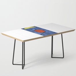 Remix With umbrella  Painting  by Paul Klee Bauhaus  Coffee Table