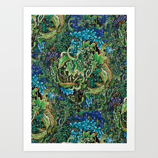 Immersive Pattern Art Print