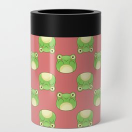 A Cute Little Blushing Frog  Can Cooler