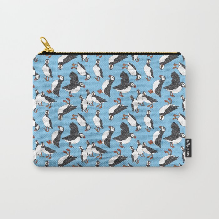 Puffins are Cool Carry-All Pouch