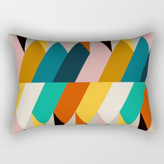 Fragments VIII Rectangular Pillow