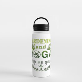 Gardening and yoga Water Bottle