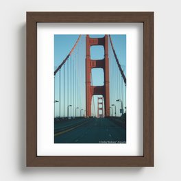 San Francisco Recessed Framed Print