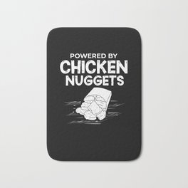 Chicken Nugget Vegan Nuggs Fries Sauce Bath Mat