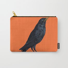 Vintage Raven Carry-All Pouch