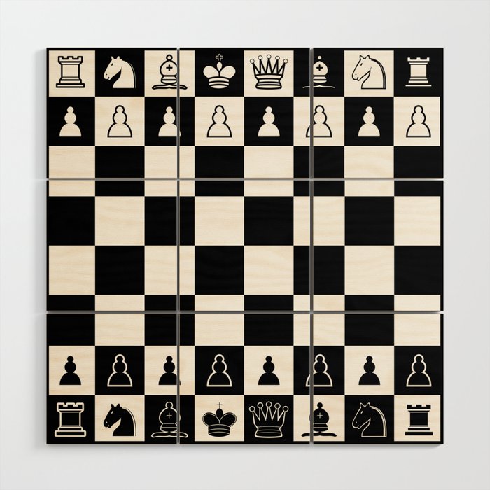 Chess Game Wall Art