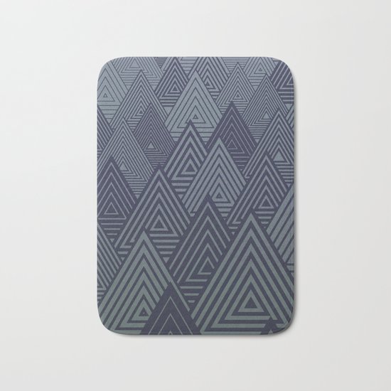 Indigo Forest Bath Mat