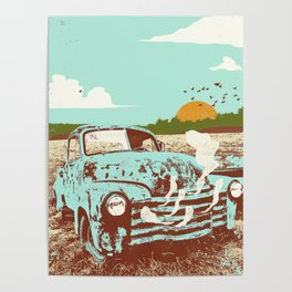 OLD TRUCK Poster